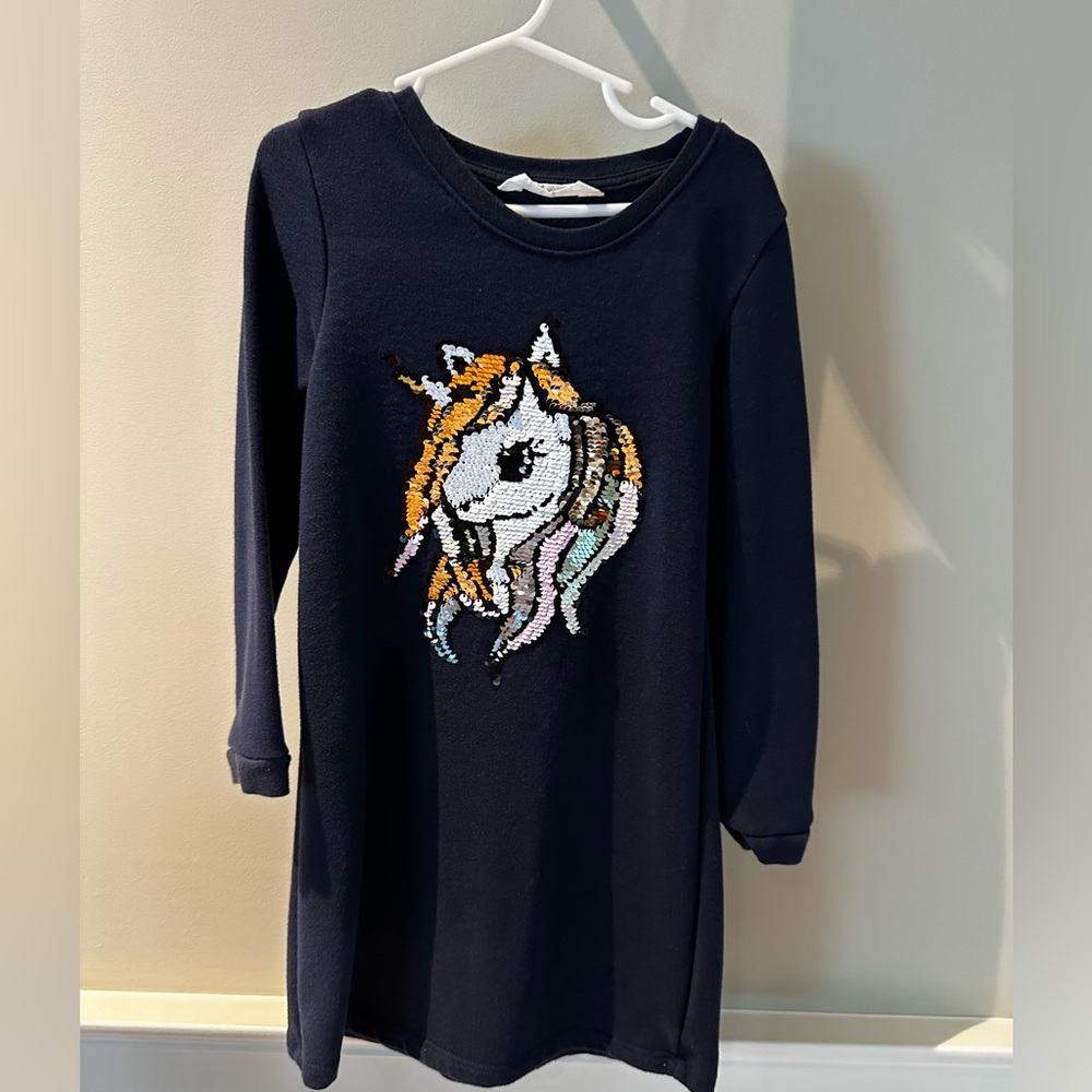 H&M unicorn dress size 4-6